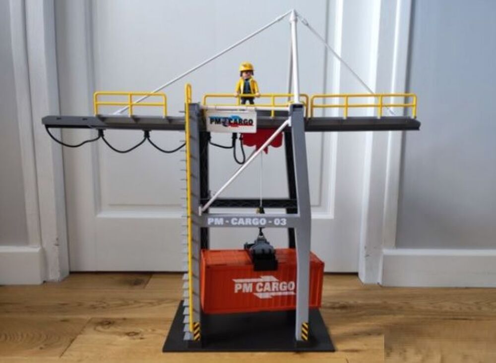 PLAYMOBIL - Pont &eacute;l&eacute;vateur PM CARGO Jeux / jouets