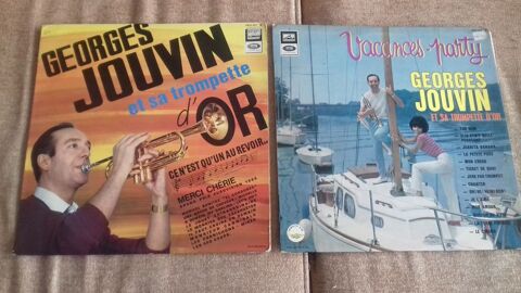GEORGES JOUVIN, TROMPETTE, vinyles 33 tours 3 ragny (95)