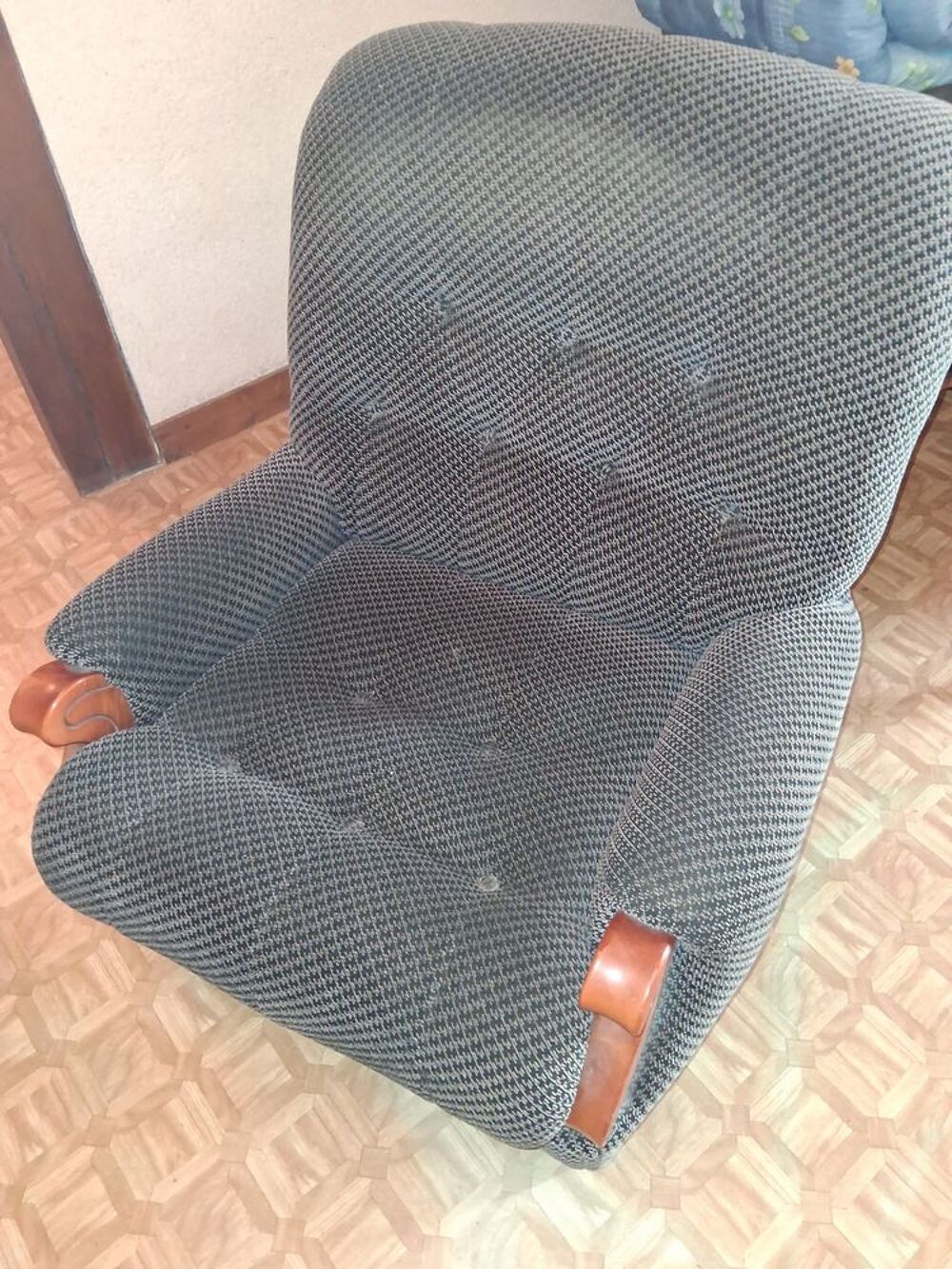 Fauteuil velour Meubles