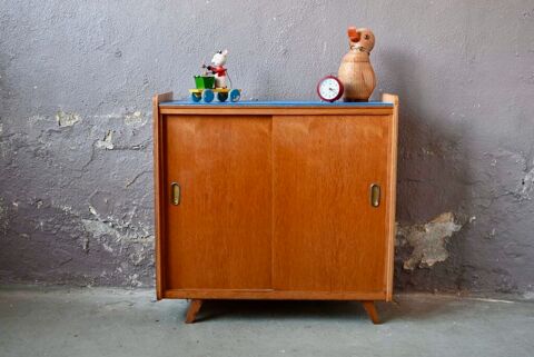 Enfilade meuble � chaussures vintage pieds compas entr�e  340 Wintzenheim (68)