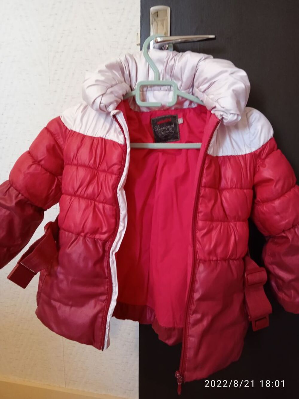 manteau rouge Catimini 6 ans Vtements enfants