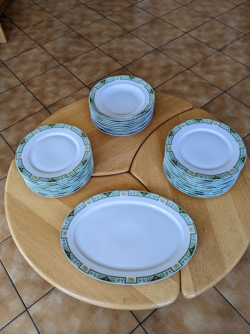 BELLE VAISSELLE PORCELAINE DE LIMOGES DES ANNEES 30 Cuisine