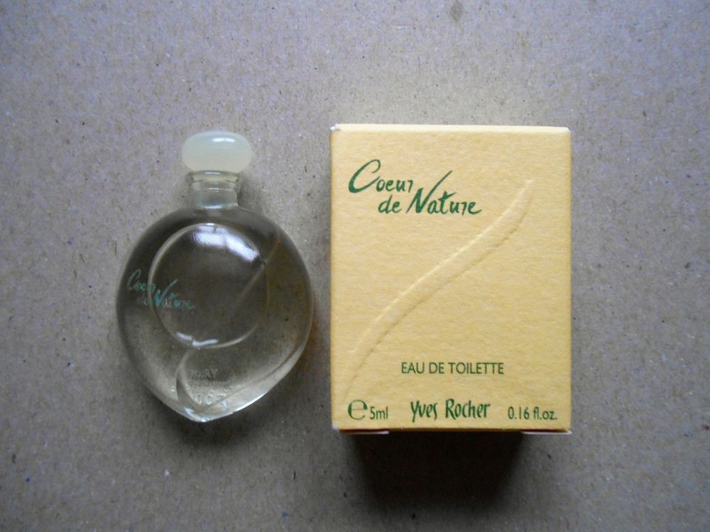 Miniature de parfum Coeur de nature EDT 5ml Yves Rocher 