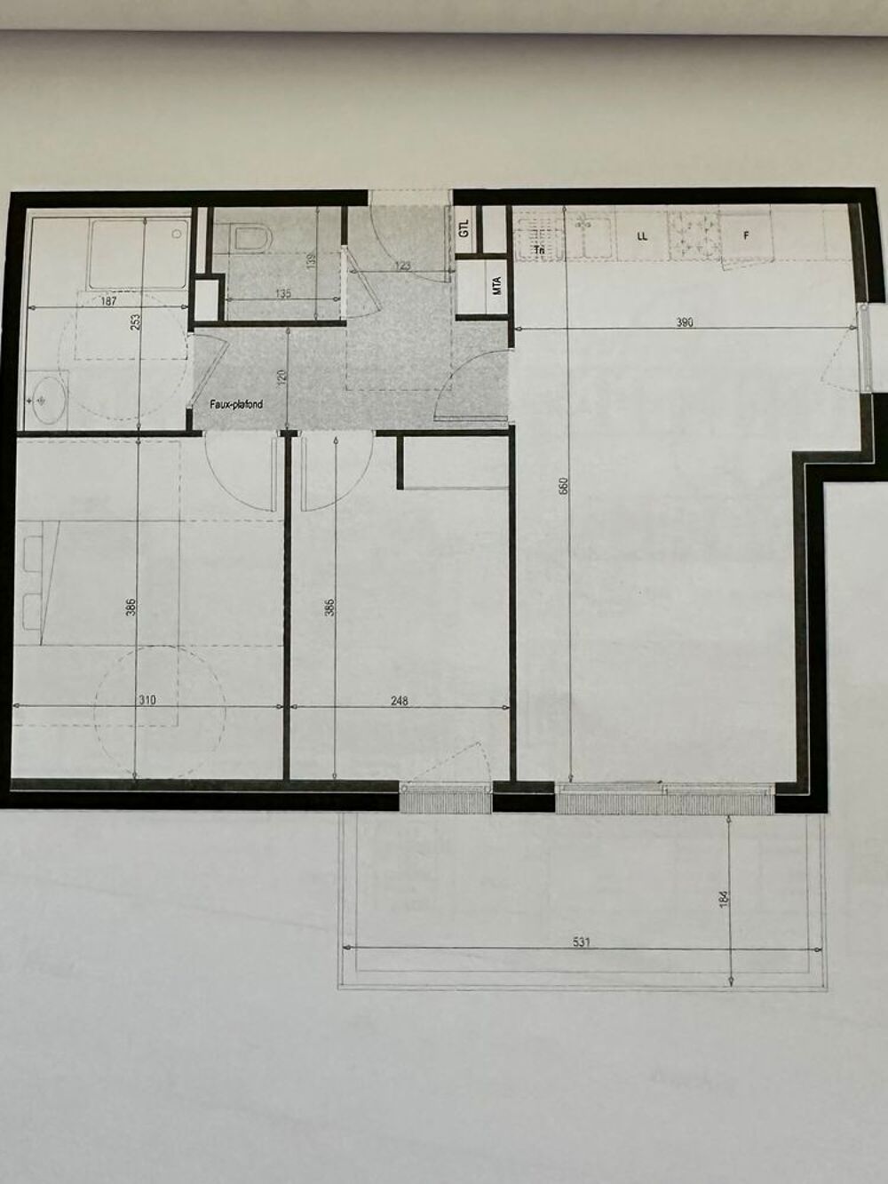 Vente Appartement THIONVILLE T3 lumineux parfait état proche Luxembourg Thionville