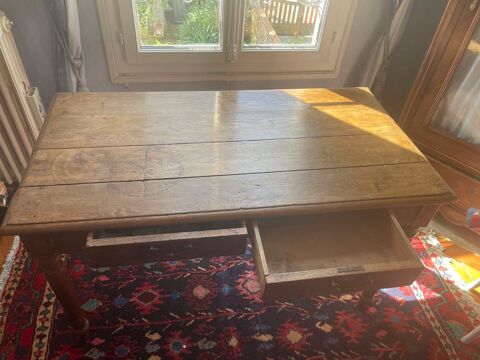 table ancienne chne , bureau 150 Valmondois (95)