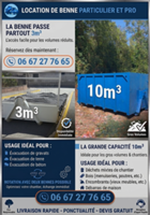   Location de benne 77 