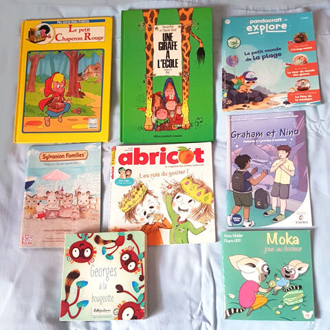 Lot 9 livres-magazines enfant Nîmes (30)