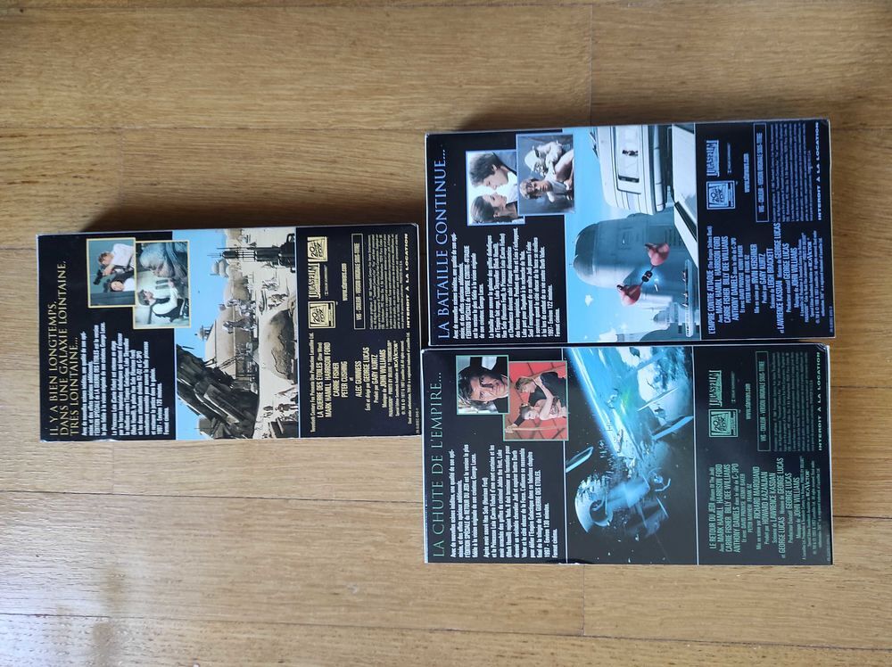 VHS starwars 