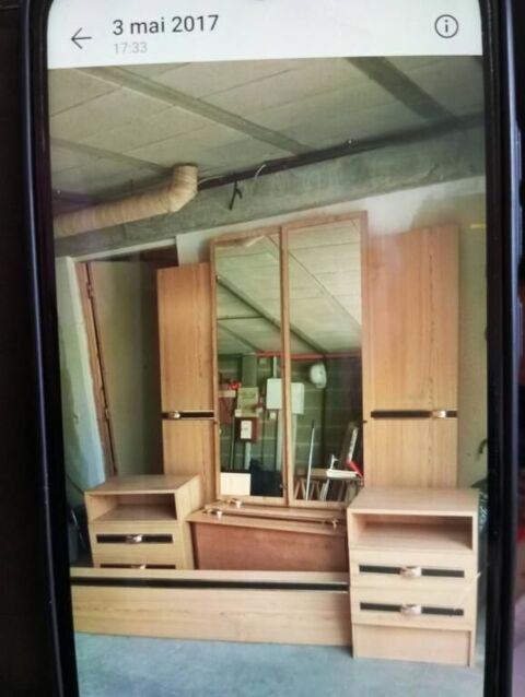 chambre complte ;bois clair 250 Couzeix (87)