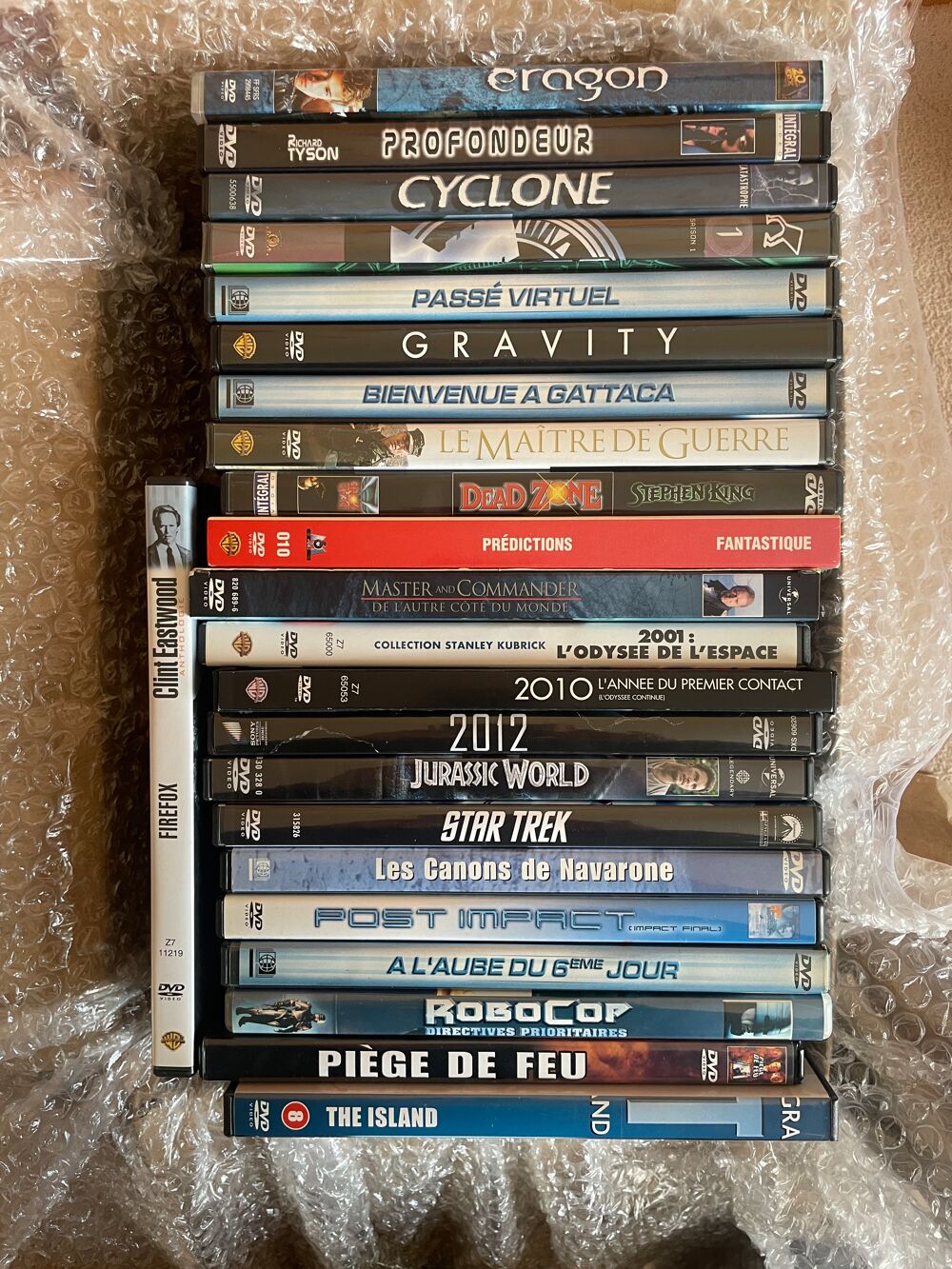 DVD lot 3 - 50 % pour 5 articles jusqu'&agrave; la mi mars DVD et blu-ray