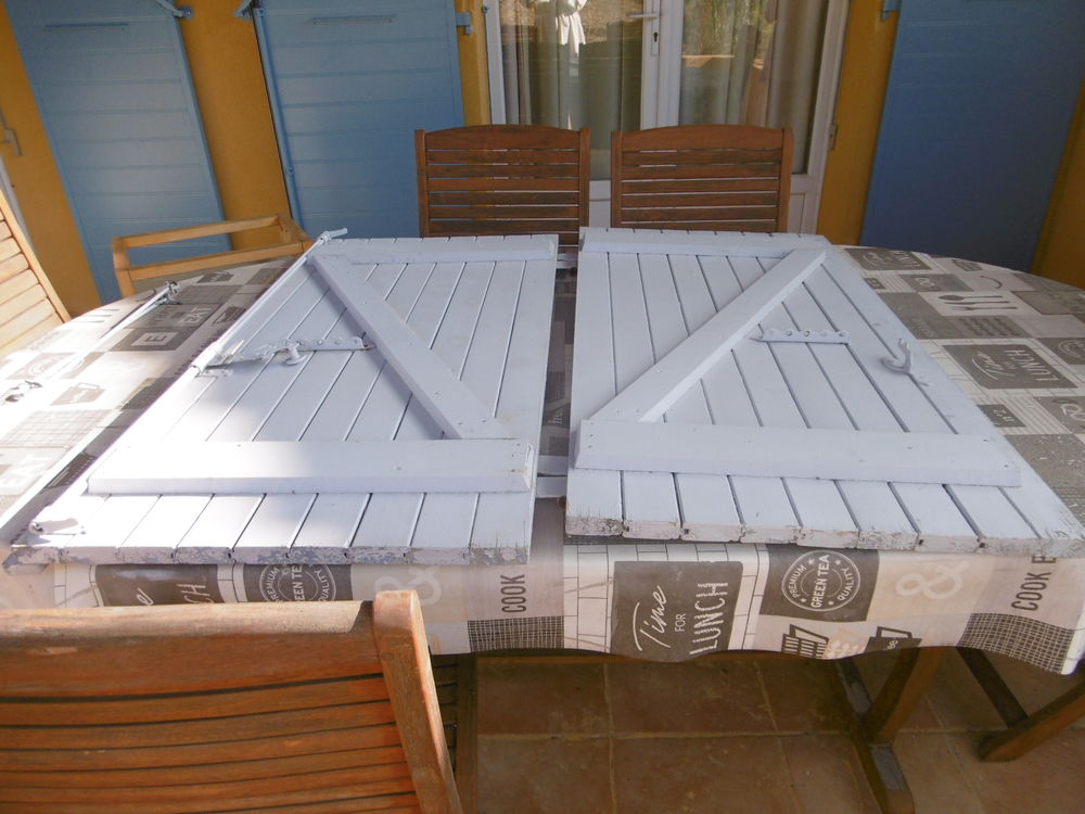 VOLETS BOIS 2 VANTAUX Bricolage
