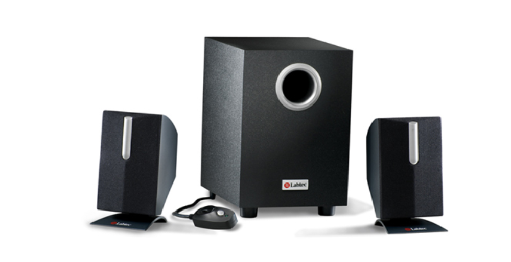 Syst&egrave;me audio Labtec Pulse-285 2.1 ? Enceintes satellites + Audio et hifi