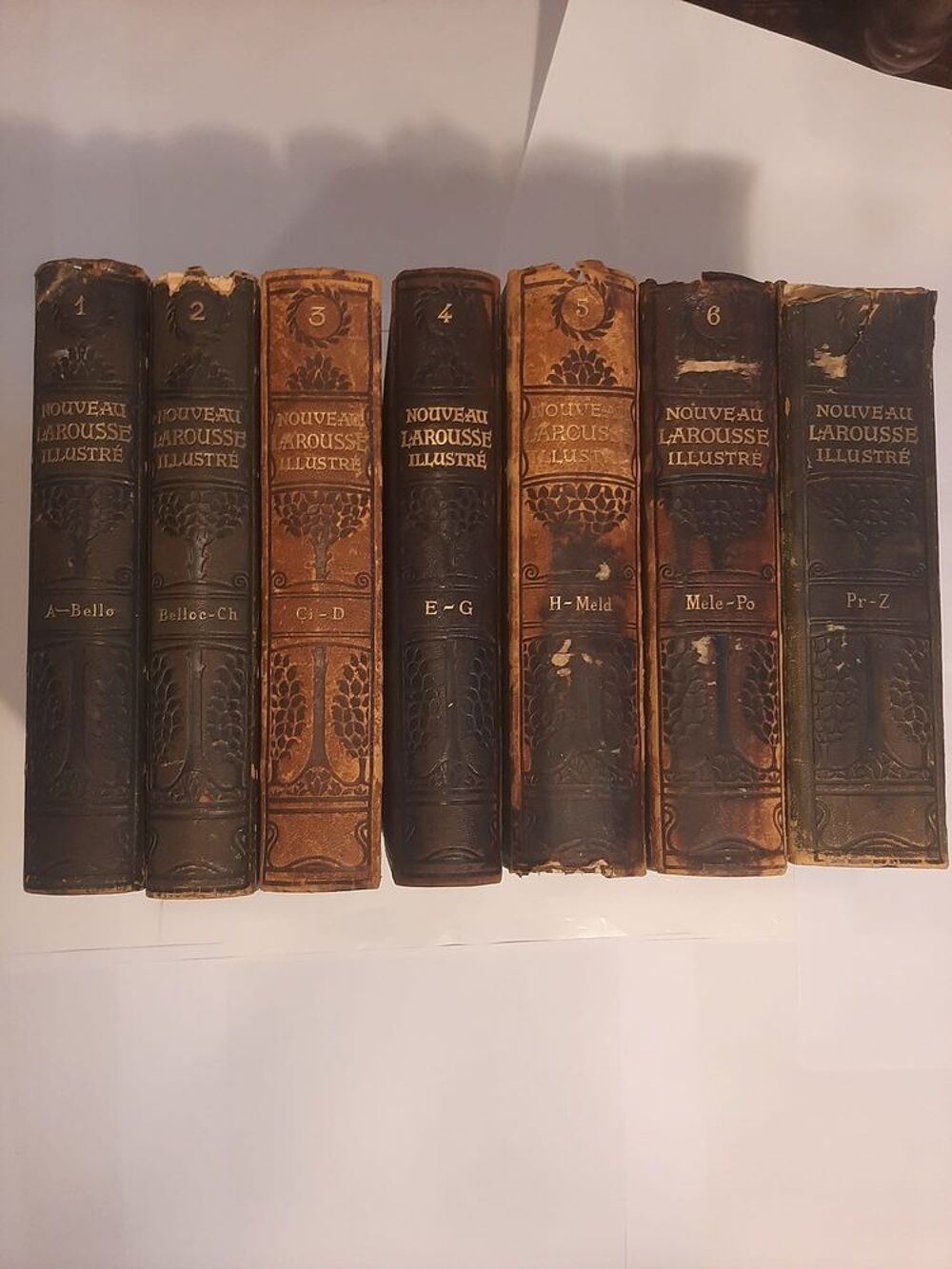 Je vous propose 7-TOMES livre ancien (1910), de colection ra 