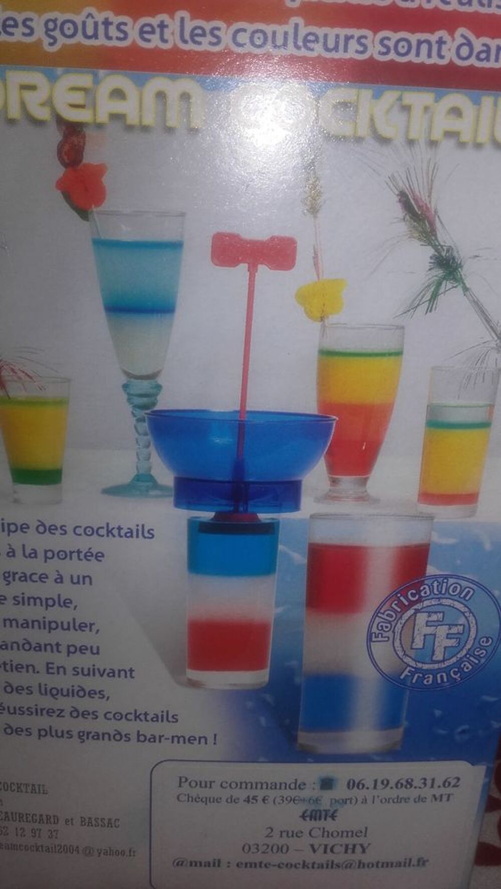 appareil cocktails Décoration