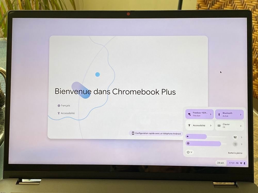 HP Chromebook Plus 15,6? Powerwash ? MAJ 2033 Matériel informatique