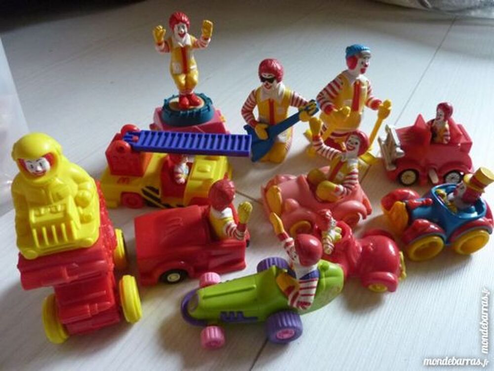 Anciens jouets Ronald de Mc donald's 