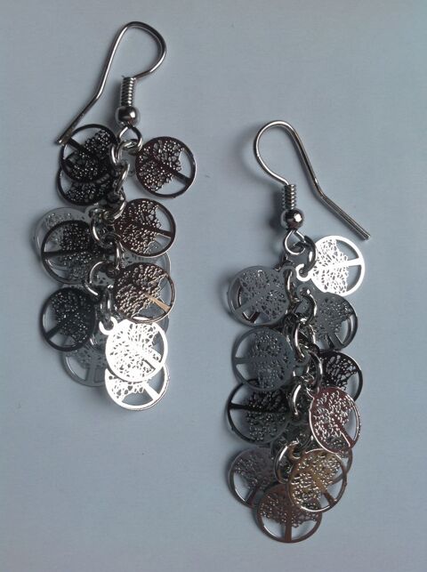 BOUCLES OREILLES ARGENT� ARBRE  GRAPPE  Envoi Possible
2 Tr�gunc (29)