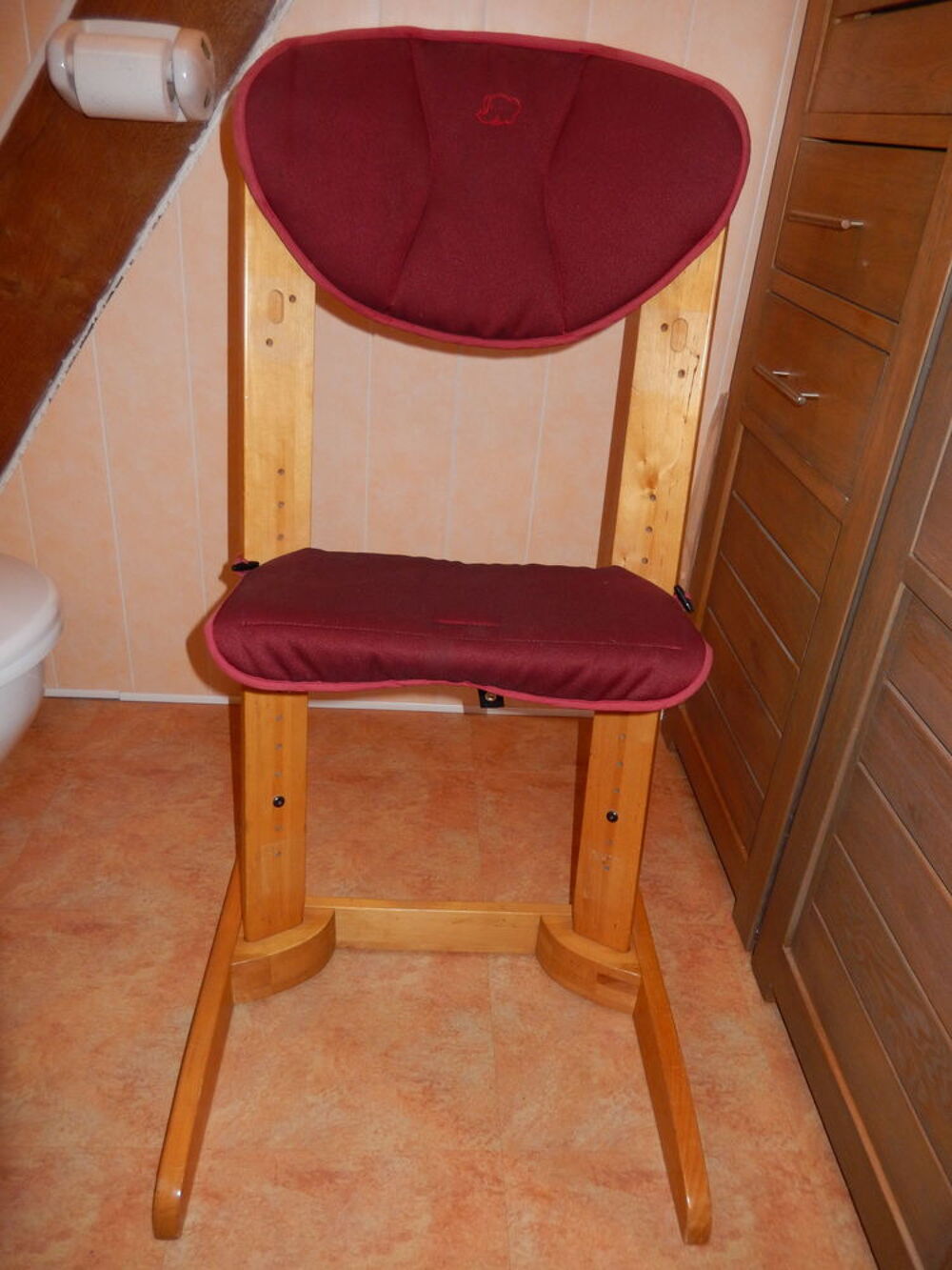 Chaise haute &eacute;volutive et bois Mobilier enfants
