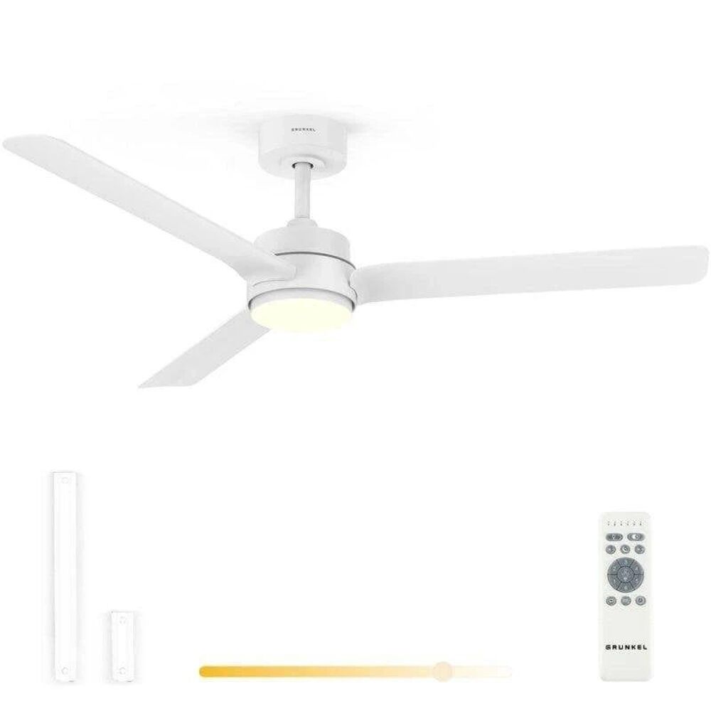 Ventilateur de plafond r&eacute;versible 106 cm connect&eacute; Wi-Fi Neuf Electroménager