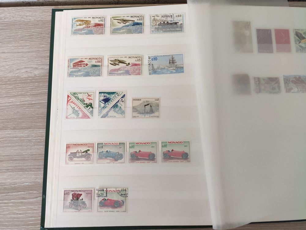 Collection de timbres 