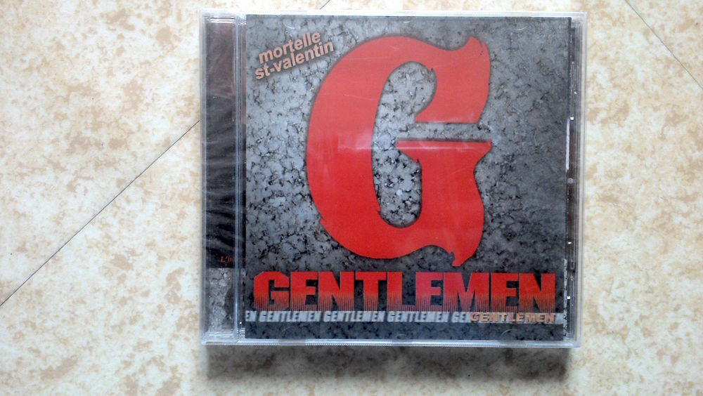 G GENTLEMAN - MORTELLE ST VALENTIN - RAP FRANCAIS - CD NEUF CD et vinyles