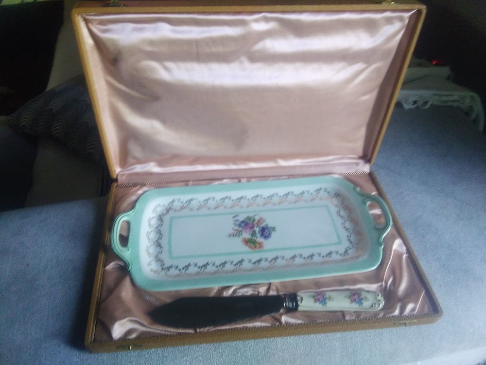 coffret service &agrave; cake Décoration