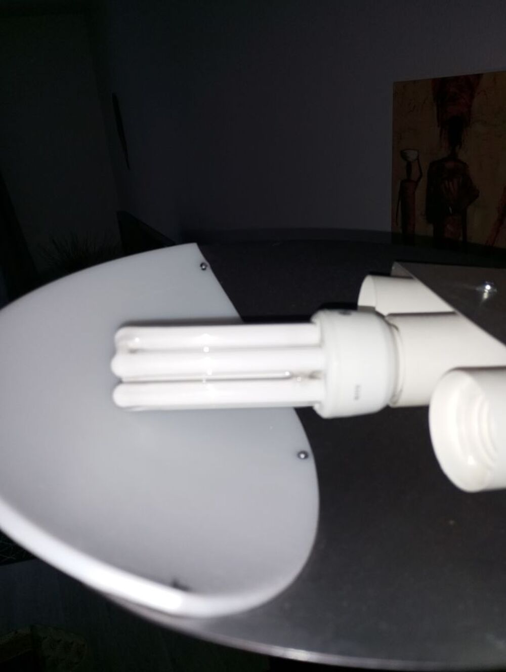 Lampadaire non halog&egrave;ne 
Ampoule eco Décoration