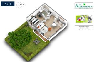  Appartement à vendre 2 pièces 48 m²