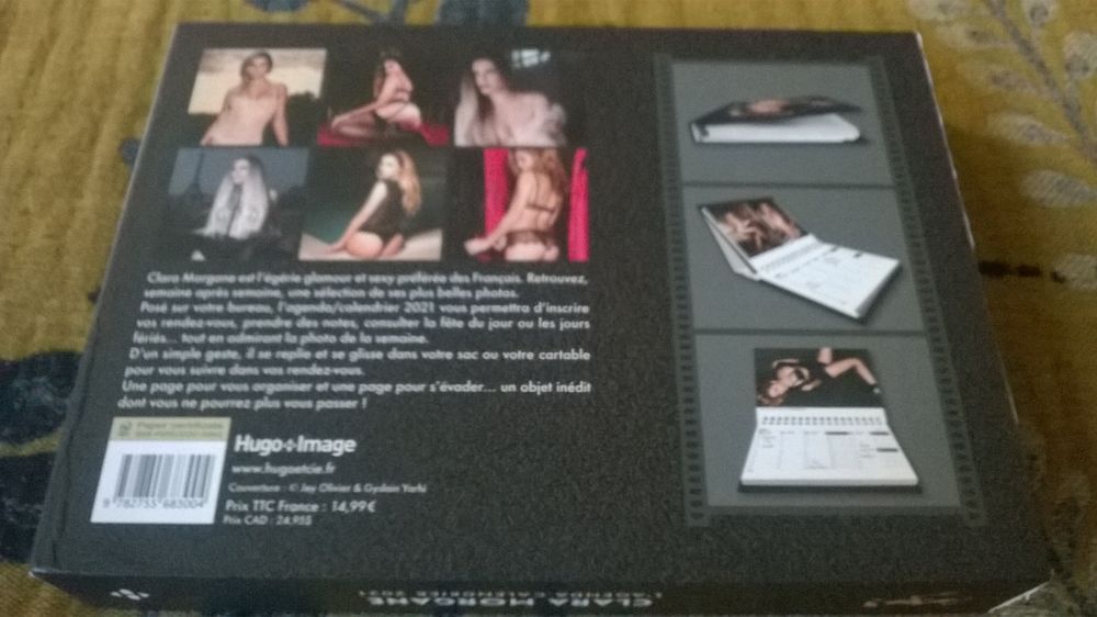 Agendas-calendriers Clara Morgane - 2017 &agrave; 2022 (au choix) 