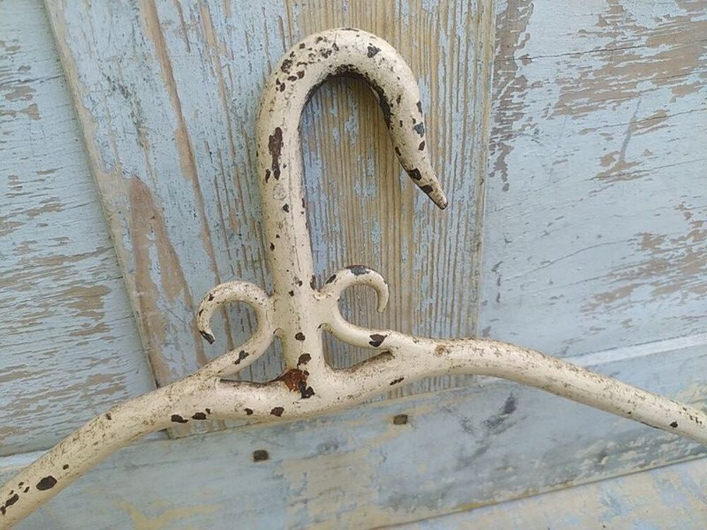 Rare Cintre Croc de Boucher Boucherie Butcher Crochet 
