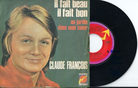 Vinyle 45 T Claude Franois 1971 6 Tours (37)