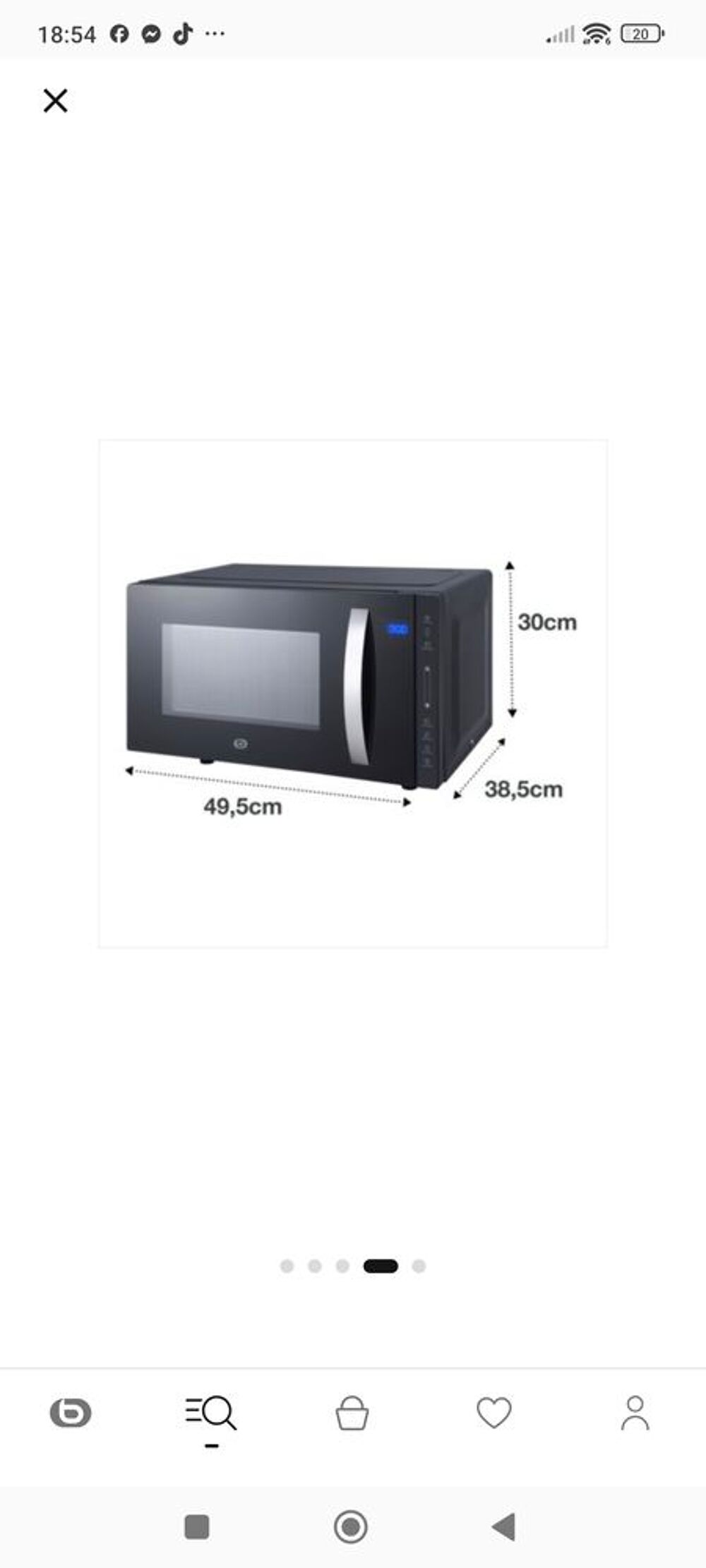 Micro onde neuf Electroménager