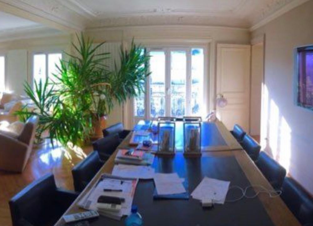 2 tables ardoises Ch&ecirc;ne, fer forg&eacute; Meubles
