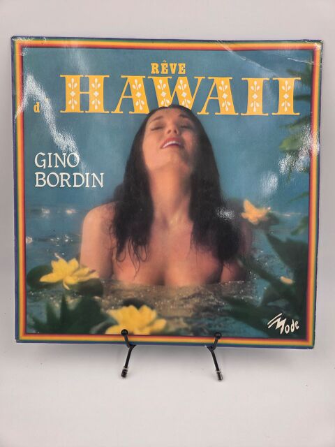 Vinyle 33 tours Gino Bordin : R�ve d'Hawa� avec fourreau 3 Vulbens (74)