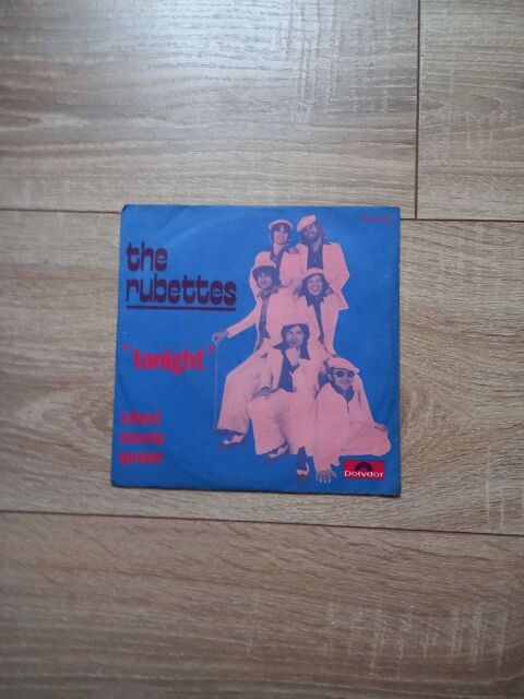 Vinyle 45 T The Rubbettes  Tonight  1 Villiers (86)