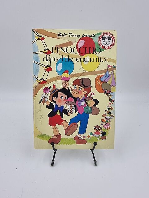 Livre enfant Disney Pinocchio dans l'le Enchante 1 Vulbens (74)