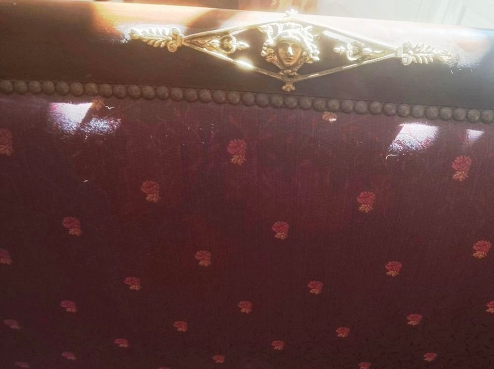 Banquette Empire r&eacute;nov&eacute;e Meubles