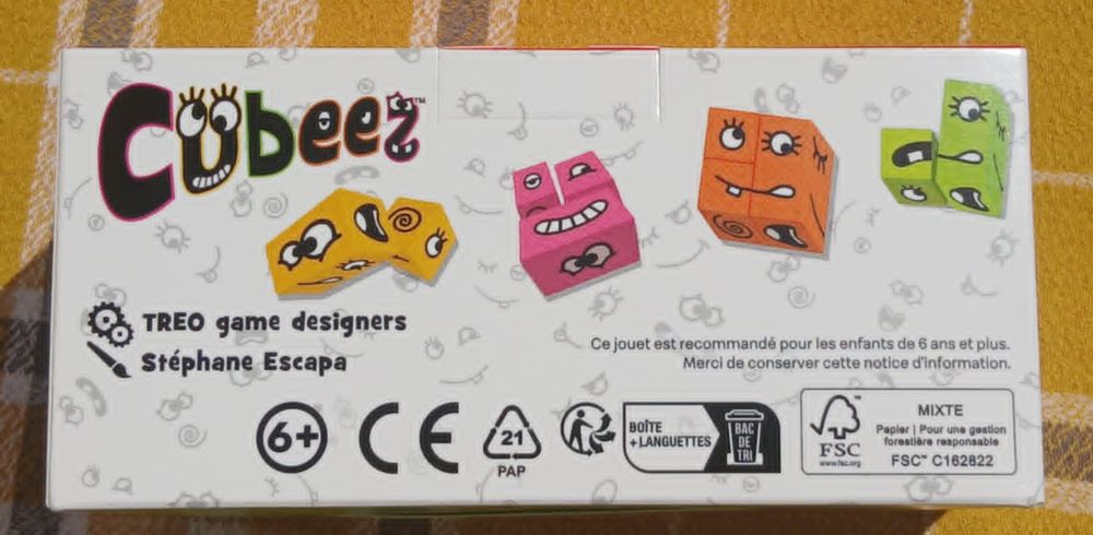 Lot de 4 Jeux de Soci&eacute;t&eacute; Ludiques et Dynamiques - Neuf Jeux / jouets