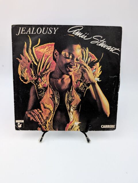 Vinyle 45 tours Amii Stewart : Jealousy en fourreau 2 Vulbens (74)