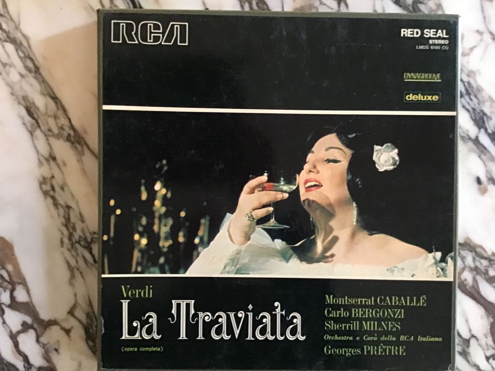 Verdi - La traviata CD et vinyles