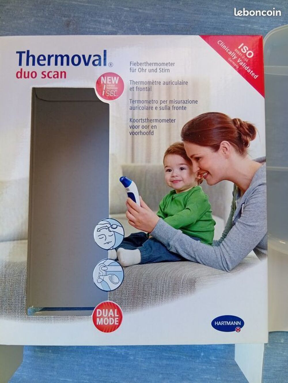 Thermom&egrave;tre Duo Hartmann Puériculture