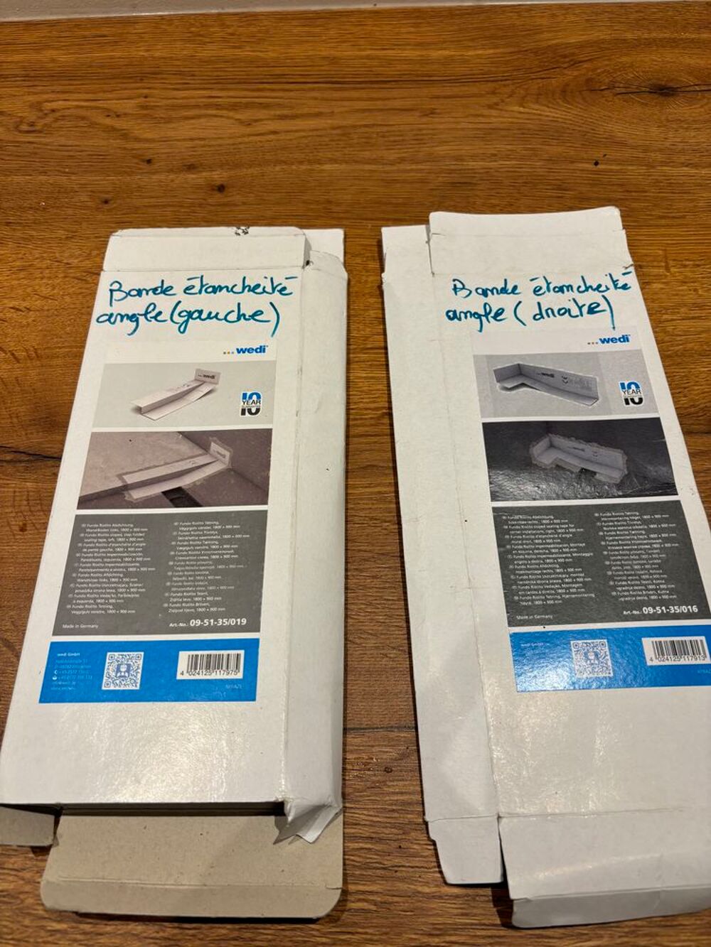 Bandes d'&eacute;tanch&eacute;it&eacute; douche Wedi Bricolage