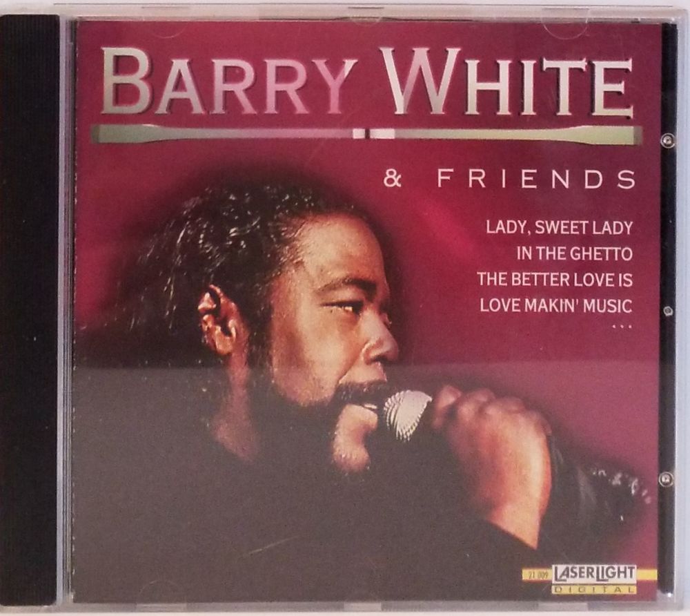Barry White In The Ghetto CD et vinyles