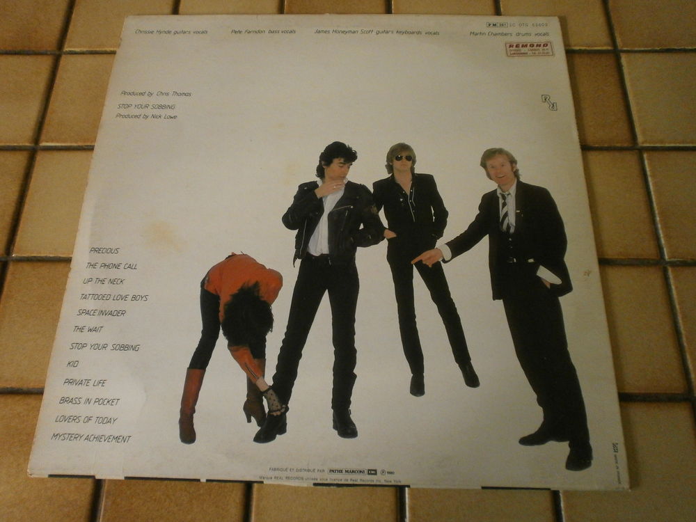 PRETENDERS - Album Vinyle 33 T - Pressage Original de CD et vinyles