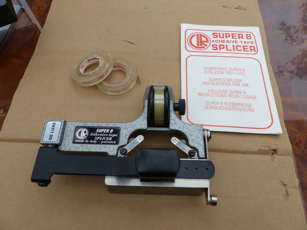 Colleuse &agrave; scotch CIR pour films Super 8 Photos/Video/TV