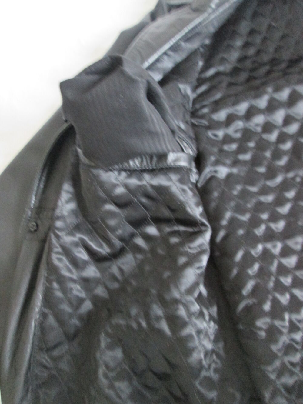 Veste en cuir homme springfield taille 3 M Vêtements