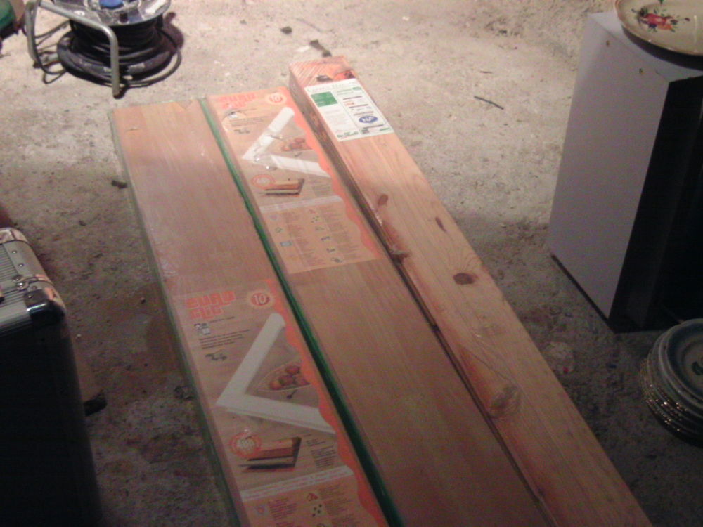 mat&eacute;riel pour parquet Bricolage