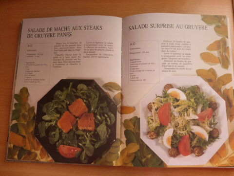livre de recettes HORS D'OEUVRE ET ENTREES 3 Doussard (74)