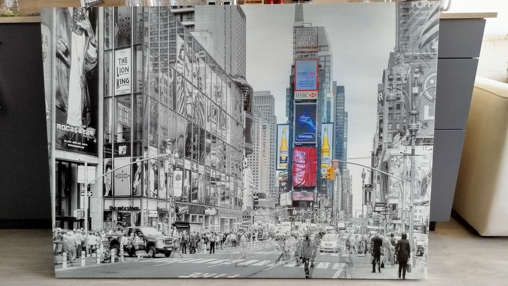 Tableau photo Times Square, New York, tr&egrave;s grand format D�coration