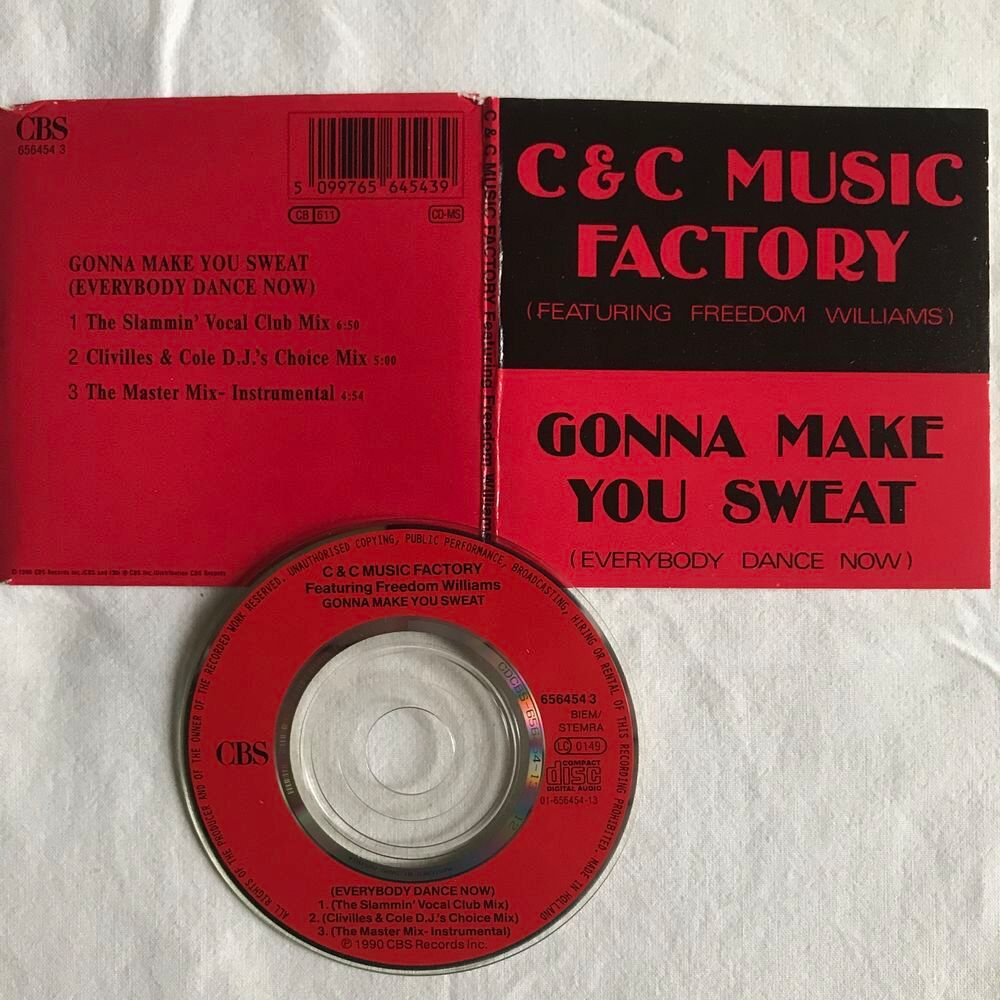 CD C &amp; C Music Factory Gonna Make You Sweat (Everybody Danc CD et vinyles